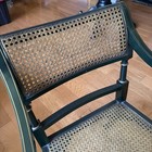 Regency Painted Cane Armchair