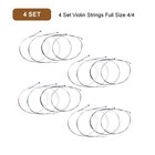 4 Set Violin Strings Full Size 4 4  Universal Steel Core Strings G-d-a-e With   