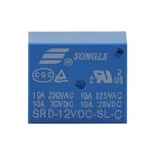 20pcs Power Relay Srd-12vdc-sl-c 10a Coil Dc12v Spdt No   Nc Pcb 5 Pin Sealed