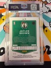 2021-22 Panini Donruss Optic- Jaylen Brown  19 Green Prizm 5 5 Psa 9