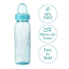 Evenflo Feeding Classic Tinted Plastic Standard Neck Bottles For Baby  Infant An