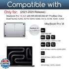 Keanboll 2-pack Macbook Pro 14 Tempered Glass Screen Protector Fo