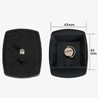 2pcs Tripod Quick Release Plate Screw Adapter Mount Head For Dslr Fast Camera