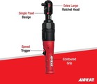 Aircat 805ht 3 8  Drive High Torque Air Ratchet 805-ht