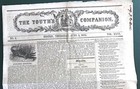 Vintage June 3  1852 Art The Youth s Companion Children s Newspaper Magazine