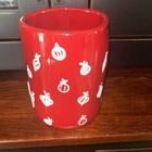 Rae Dunn By Magenta Christmas Mug Red Deck The Halls New