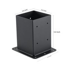 Axwhys 4x4 Post Base 8 Pcs Inner Size 3 6x3 6 Post Anchors 13ga Thick Solid