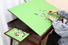 Puzzle Board With Legs  1500 Piece Folding Jigsaw Table  4 Drawers Tilting