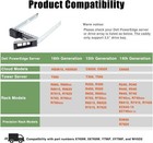 Lot 1-100 3 5  Sas Hdd Tray Caddy For Dell G14 G15 G16 R440 R640 R740 R750 R760