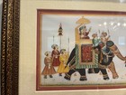 Indo-persian Miniature Painting - Hand-painted Ceremonial Procession