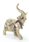 Feng Shui 4 5  Elephant Trunk Statue Wealth Lucky Figurine Gift   Home Decor  