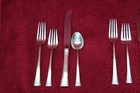 Serenity By International Sterling Silver  Set Of 3 Flat Ware Place Settings