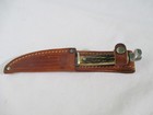 Case Xx Vintage 1970 s Razor Edge Stag M5f Ssp Fixed Blade With Sheath