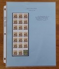 Us Stamps Collection 1995 - Mnh Lot Of Sheets  Panes    Blocks On Pages - Fv  83