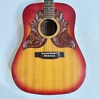 Vintage 1970s Castilla Hummingbird Dreadnought Acoustic Lawsuit Era Guitar