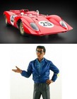       wow 1550 Parts Cmc 1 18 Ferrari 312p Spyder Andretti  designer Figure N Exoto