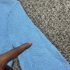 Polo Ralph Lauren Men s Large Crewneck Knit Sweater Blue Cotton Yellow Pony Logo