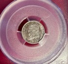 1830 H10c Bust Half Dime Pcgs Au53 Cac