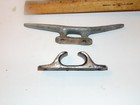 2 Brass Bronze Vintage Boat Cleats 8 Inch And 5 Inch Boat Cleats