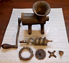 Enterprise No 12 Tinned Hand Crank Meat Sausage Grinder Kitchen Countertop Mount
