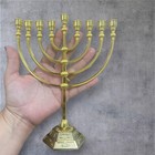 8  Menorah Hanukkah Jewish Judaica Chanukah Candle Jerusalem With 9 Branches