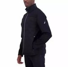 Nautica Men s Mixed Media Water Resistant Jacket  Black  Size  Xxl