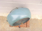Vtg Atomic Vornado Fan Turquoise Mid-century Retro Industrial 3 Speed working 