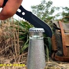 7 In 1 Outdoor Survival Tool Fork Spoon Spork Whistle Portable Camping Hiking