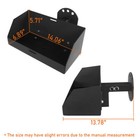 Fit 97-26 Jeep Wrangler Tj Jk Jl 5 3 Gal Jerry Can Spare Tire Fuel Holder Rack