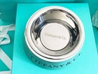 Tiffany  co  Cat R Dog Pet Dish  2-piece porcelain  stainless Steel Top Bowl New