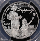 2020-w  100 Proof 1 Oz Platinum Eagle - Happiness Pcgs Pr 69 Dcam
