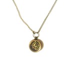 Vintage Nautical  Compass Necklace Antique Locket  Collectible Gift
