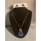Glass Jewelry Set - Necklace   Earrings