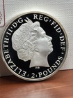 2013 Silver Black   White 2   1 Oz Britannia Proof Very Low Mintage  free S h 