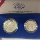 1986 Statue Of Liberty 2 Coin Proof Set Silver Dollar   Half Ogp Coa