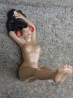 Rare Vintage Signed Dorothy Kindell Hawaiian Hula Girl Nude Ceramic - Mint A   