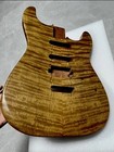 Aaaaa Guitar Body Blank Mahogany Core Golden Phoebe Top Natural Stunning Grain