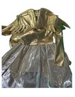 Ww84 Wonder Woman Gold Armor Costume Girls Medium Padded Polyfoam