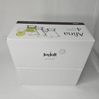 New  Set Of 4 Stemless Martini Cocktail Glasses 8oz Joyjolt Afina Heavy Base Nib