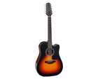 Takamine Gd30ce12bsb 12-string A e Guitar - Brown Sunburst - B-stock