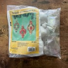 Vintage Sunrise Sequin Push Pin Ornament Craft Kit Nostalgia Christmas Beaded