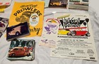 Large 80s Collection Hot Rod Street Rod Car Show Photos Patches Magnets   Flyers