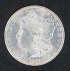 1882-cc  1883-cc  And 1884-cc Morgan Silver Dollar Bu Lot Of 10 Carson City Bu