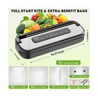 Vacuum Sealer Machine food Sealer Dry   Moist Food Modes built In C    Fast Ship