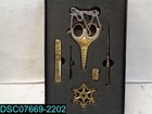 Embroidery Scissors Kit Golden Exquisite Retro Scissors Antique Sewing Scissors