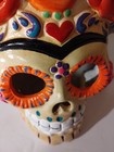 Day Of Dead sugar Skull Mexican Pottery Great Condition