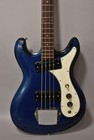 1970s Univox Hi-flier Phase Ii Bass Metallic Blue Refin Mij W gig Bag
