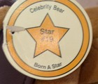 New Nwt J c  Bears Celebrity Bear Indy  19 Indiana Jones  9    Beanie Plush B