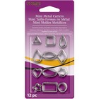 Premo Sculpey Mini Metal Cutters 12 pkg Geometric