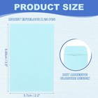 Money Envelope  25 Pcs 3 5  X 2 2  Cash Holder For Checks Coins  Light Blue
